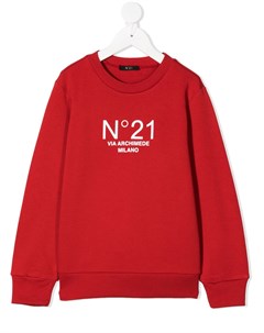 Толстовка с длинными рукавами и логотипом Nº21 kids