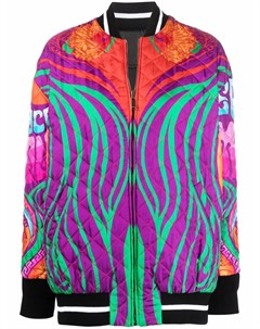 Двусторонняя куртка с принтом Medusa Music Versace