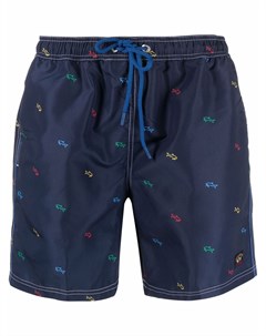 Плавки шорты с вышитым логотипом Paul & shark
