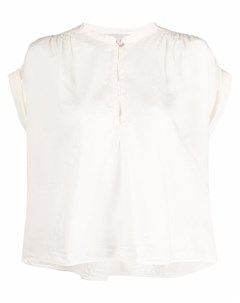 Полупрозрачная блузка со сборками Forte forte