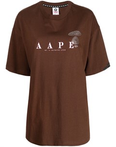 Футболка оверсайз с логотипом Aape by *a bathing ape®