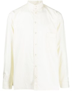 Рубашка с длинными рукавами и накладным карманом Lemaire
