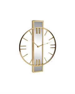Часы настенные с зеркальной планкой золотой 46x61 см Garda decor