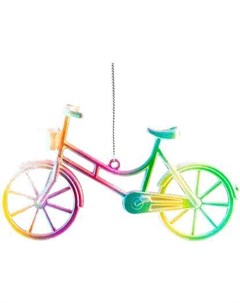 Елочная игрушка Decor Велосипед перламутр 51170 Erich krause