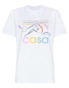 Футболка Casa с логотипом Casablanca