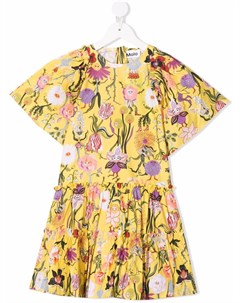 Платье миди с короткими рукавами и цветочным принтом Molo