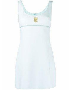 Платье мини без рукавов с логотипом Giambattista valli