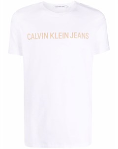 Футболка с логотипом Calvin klein jeans
