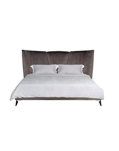 Кровать siena серый 199x116x222 см Garda decor