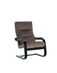 Кресло оскар коричневый 68x100x80 см Leset