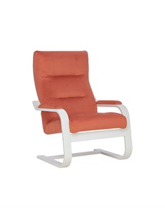 Кресло оскар оранжевый 68x100x80 см Leset