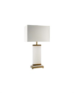 Настольная лампа tina белый 39x70x23 см Gramercy
