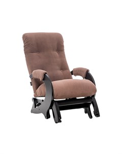 Кресло глайдер стронг коричневый 60x95x108 см Комфорт