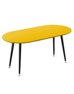 Журнальный столик soap желтый 120x59x60 см Woodi