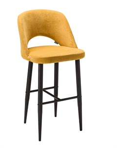 Кресло барное lars желтый 52x105x57 см R-home