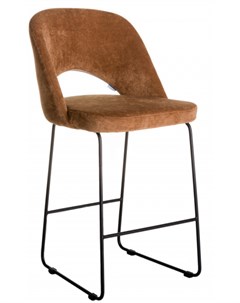 Кресло полубар lars коричневый 49x95x58 см R-home