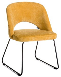 Кресло lars желтый 49x76x58 см R-home