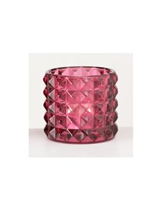 Подсвечник melissa art розовый 8 см Fratelli barri