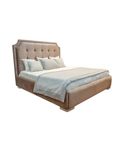Кровать с решеткой selection бежевый 199x148x218 см Fratelli barri