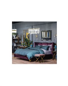 Кровать siena фиолетовый 199x116x22 см Garda decor