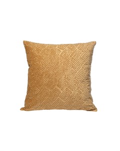 Подушка с бисером плетенка золото золотой 45x45 см Garda decor