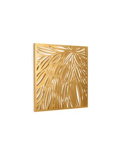 Декоративное панно danesa золотой 60x60x2 см La forma