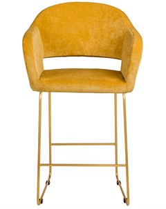 Кресло полубар oscar желтый 60x100x55 см R-home