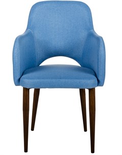 Кресло ledger голубой 48x87x59 см R-home