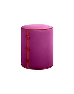 Пуф drum button розовый с красным розовый 49 см Ogogo