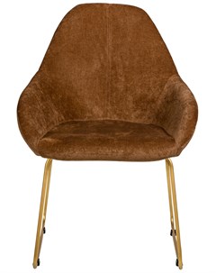 Кресло kent коричневый 58x84x59 см R-home