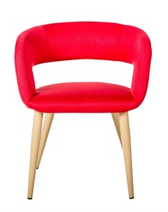 Кресло walter красный 56x69x55 см R-home