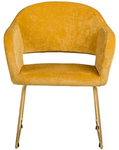 Кресло oscar желтый 60x81x55 см R-home
