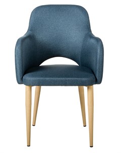 Кресло ledger синий 48x87x59 см R-home