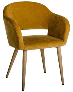 Кресло oscar желтый 60x77x59 см R-home
