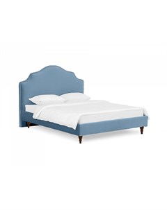 Кровать queen ii victoria l голубой 170x130x216 см Ogogo