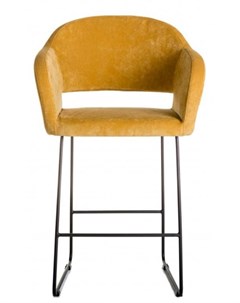 Кресло полубар oscar желтый 60x98x59 см R-home