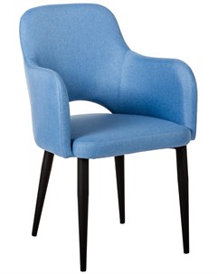 Кресло ledger голубое голубой 48x87x59 см R-home
