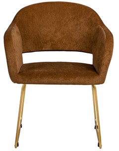 Кресло oscar коричневый 60x81x55 см R-home
