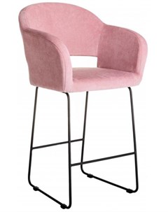 Кресло полубар oscar розовый 60x98x59 см R-home