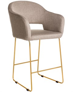 Кресло полубар oscar серый 60x100x55 см R-home