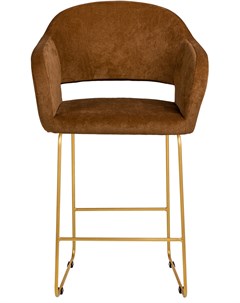 Кресло полубар oscar коричневый 60x100x55 см R-home