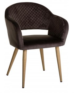 Кресло oscar коричневый 60x77x59 см R-home