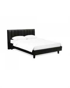 Кровать queen ii sofia l черный 176x100x215 см Ogogo