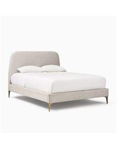 Кровать camilla серый 210x117x208 см Idealbeds
