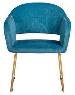 Кресло oscar голубой 60x81x55 см R-home