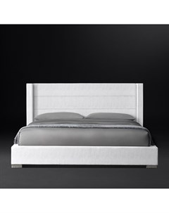 Кровать modena horizontal белый 204x135x212 см Idealbeds