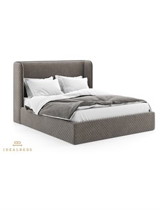 Кровать marcel серый 176x118x219 см Idealbeds