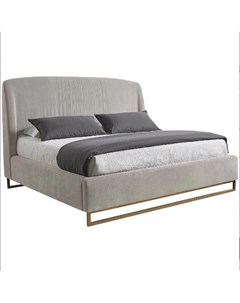 Кровать noble серый 233x152x229 см Idealbeds