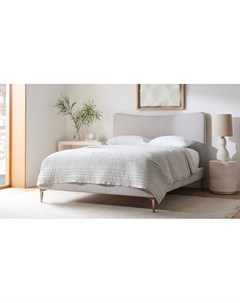 Кровать myla серый 190x117x208 см Idealbeds