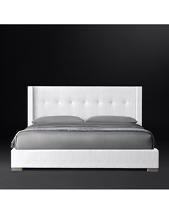Кровать modena tufted белый 184x135x212 см Idealbeds